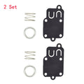 Set of 2 Carburetor Diaphragm Kit for B & Stratton (270026, 272538, 272538S, 272637)