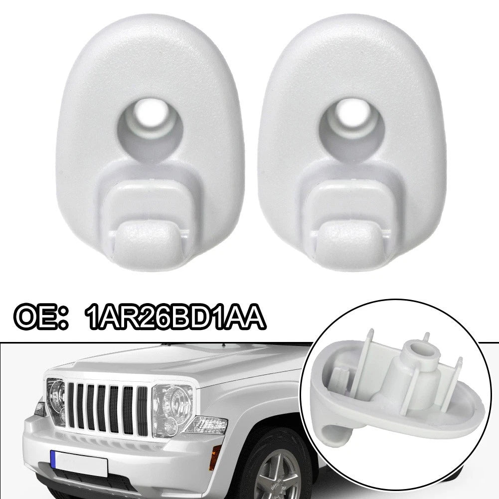 2X Sun Visor Clips for Jeep Liberty Nitro (2002–2012)