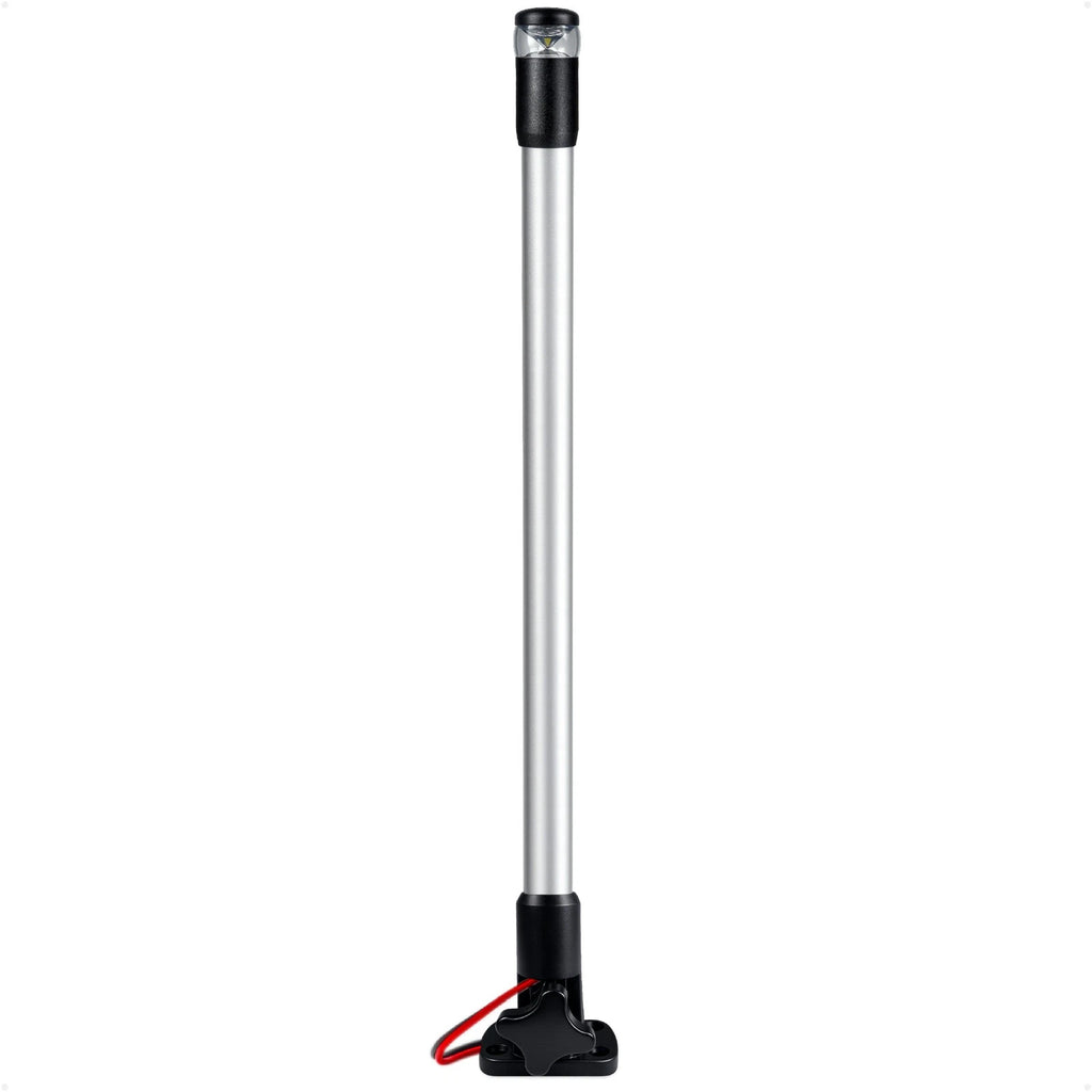 24" LED Boat Anchor Light for Marine Use (2NM, Fold-Down, Polycarbonate)