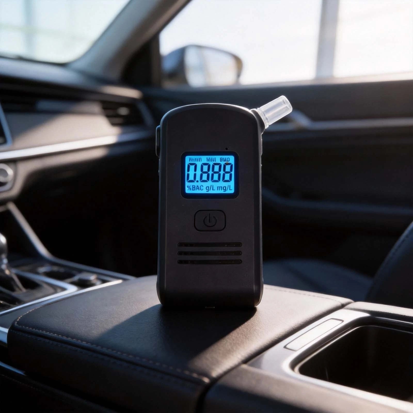 Handheld Digital Breathalyzer for Home Use (Precise BAC Measurement)