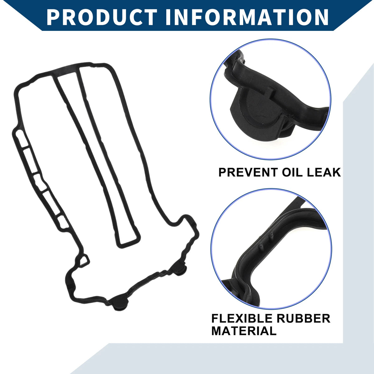 Valve Cover Gasket No. 90530075 for Opel Agila (2000–2007), Corsa (1998–2000)