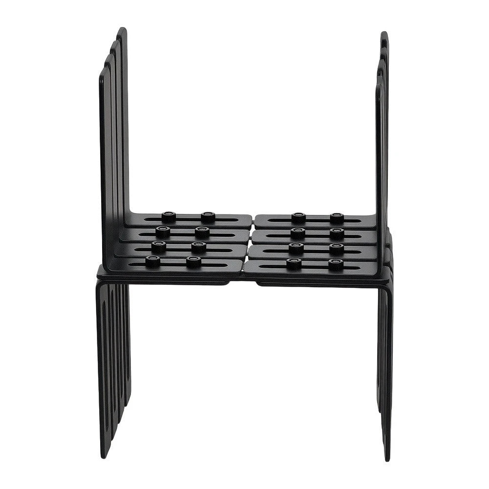 Adjustable Metal Balcony Flower Box Support Bracket - No Drill Installation