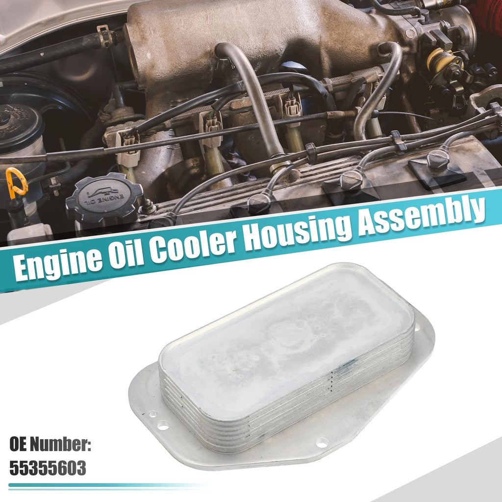 Engine Oil Cooler Housing Gasket Sensor Assembly for Chevrolet Aveo (2007–2011)