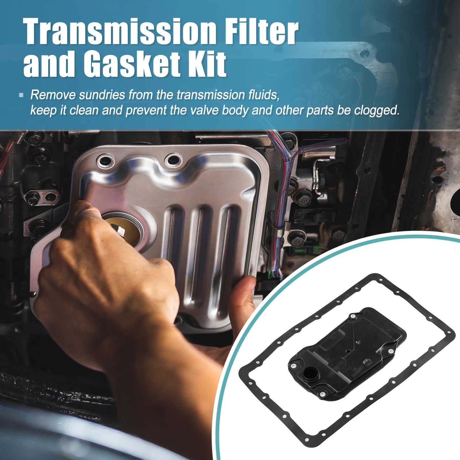 Transmission Filter Oil Pan Gasket Kit for Lexus IS250 (2006–2013)