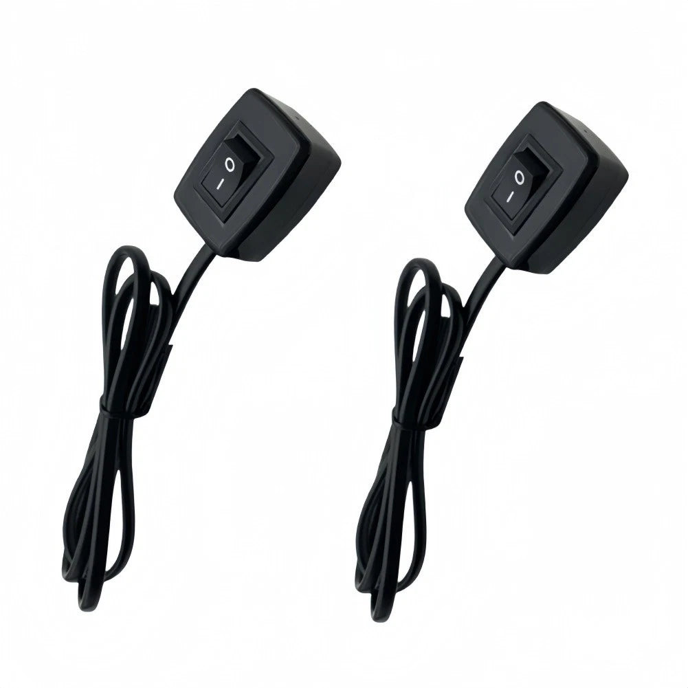 Rocker Switch ON OFF 12/24V DC 3A for Lamp Control (Universal)