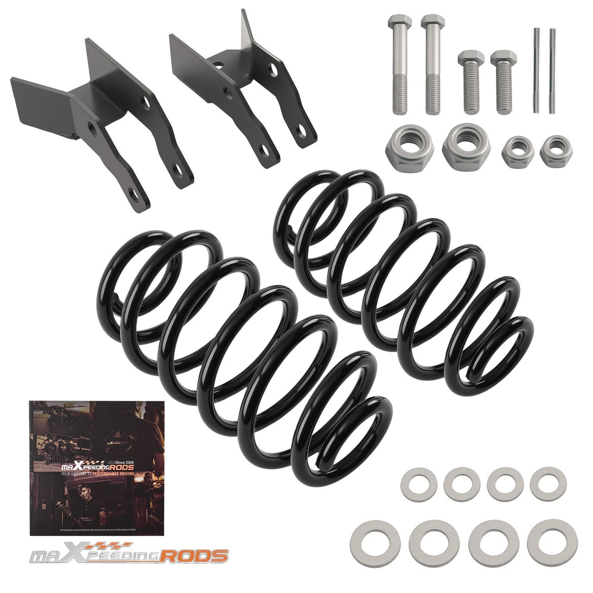4" Rear Suspension Drop Springs for GMC Yukon Denali Tahoe Avalanche (2007–2020)