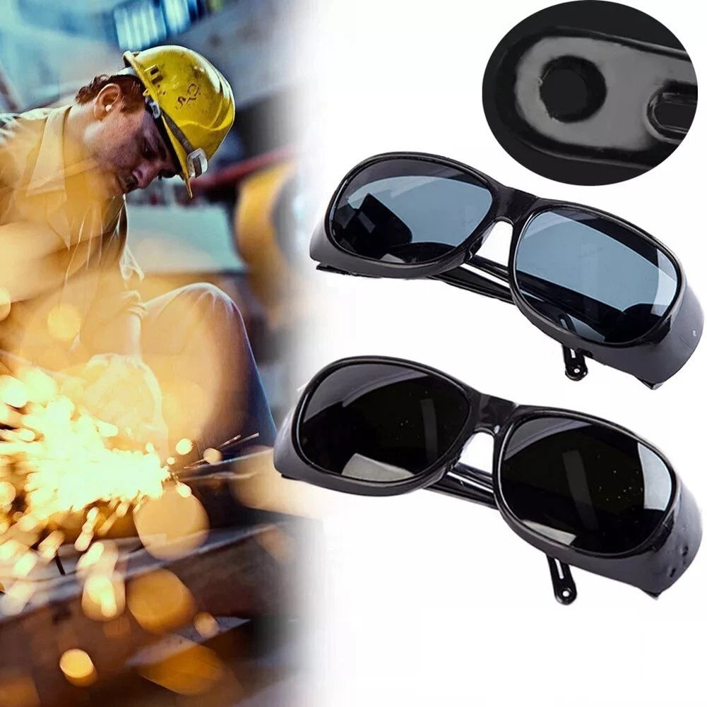 Impactproof Welding Glasses for Universal Use (Polycarbonate, Dustproof, Windproof)