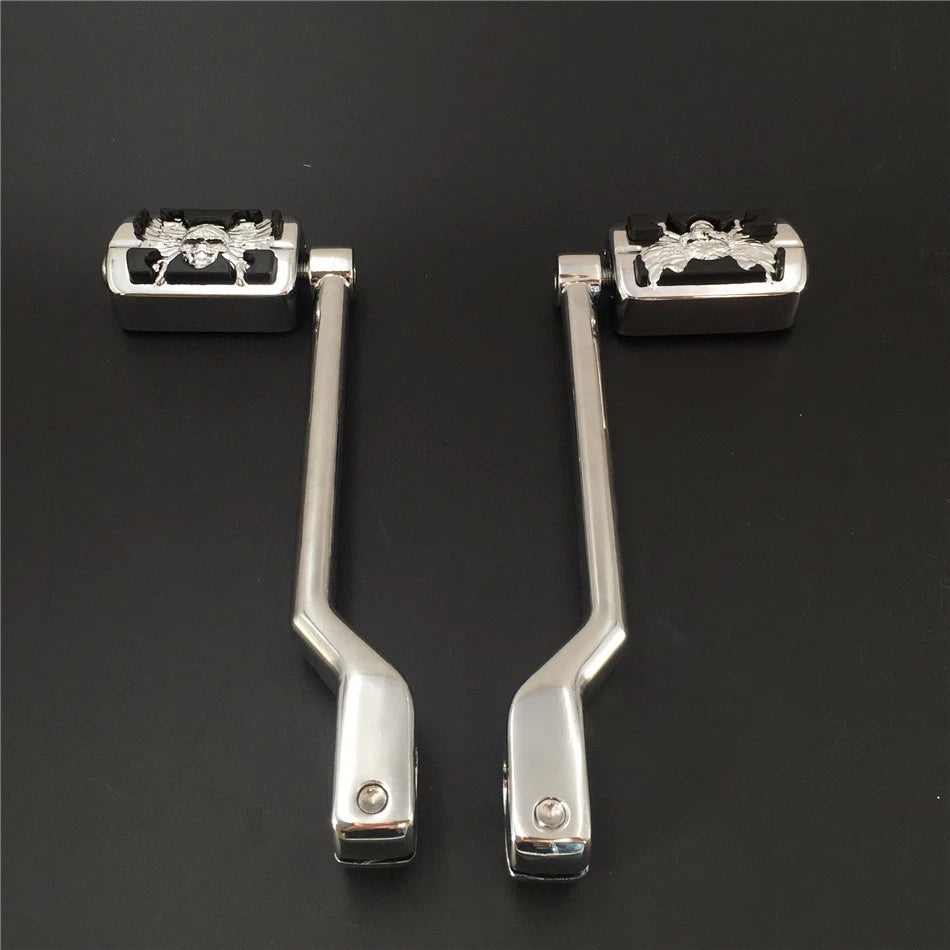 2PC Toe Shift Lever Foot Peg for Harley-Davidson FL Softail Trike (2010–2023)