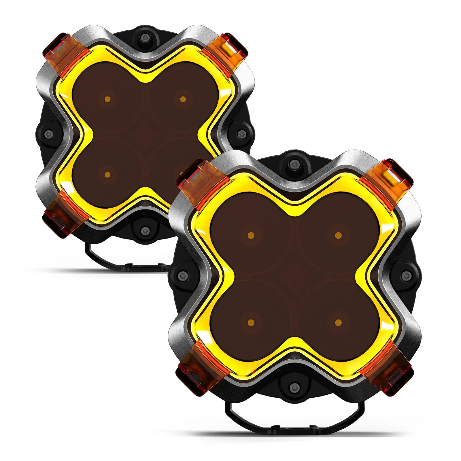 2X LED Work Lights Pod for Off Road Vehicles (Universal Fit)