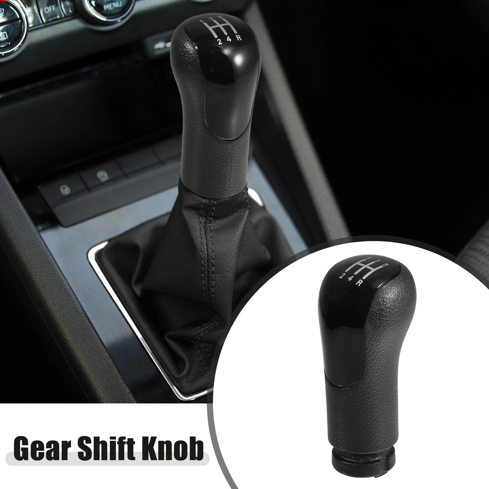5 Speed Manual Gear Stick Shift Knob Replacement for Ford Fiesta Fusion Transit (2011–2018)
