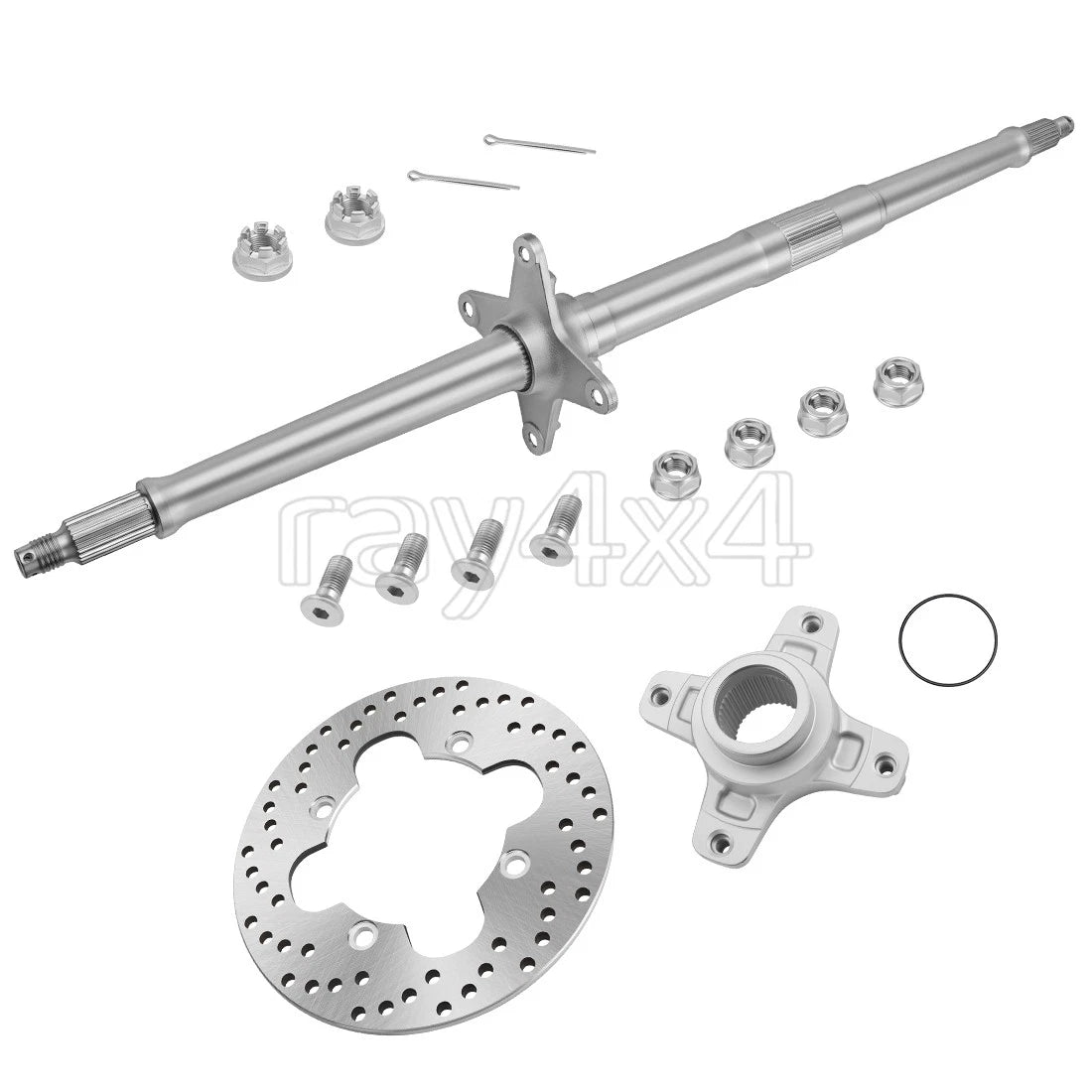 Rear Axle Shaft & Brake Hub for Honda TRX400X (2009–2014)