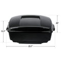 Trunk Backrest Pad Mount Rack for Harley Sport Glide FLSB (2018–2025)