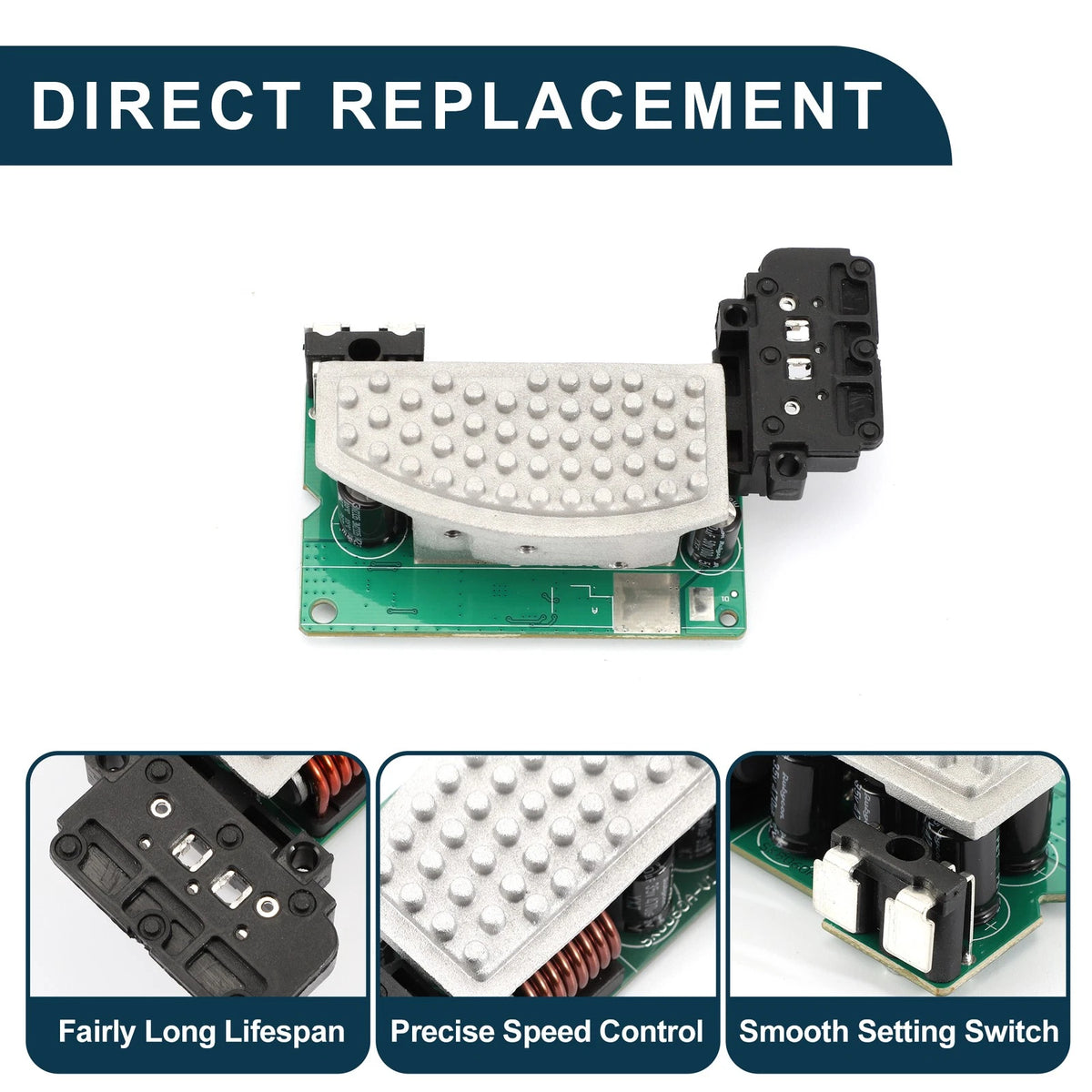 HVAC Blower Motor Resistor Replacement for Toyota Highlander (2008–2018)