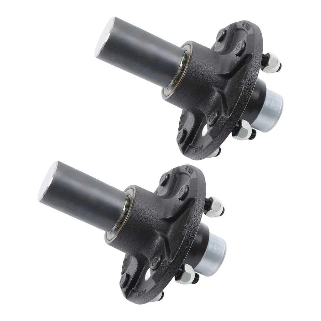 2 Pack Pre-Assembled Trailer Hub Spindle Kit for 5 on 5.5" (3500)
