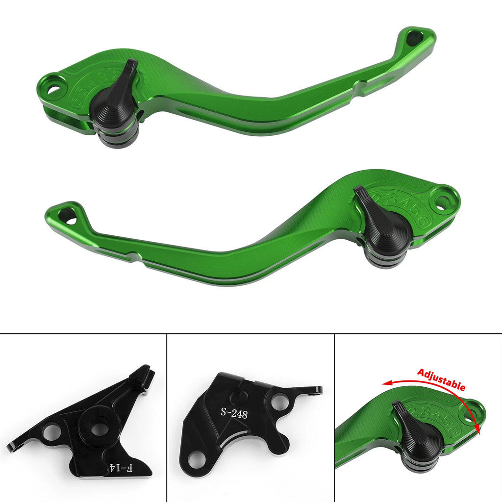 CNC Short Clutch Brake Lever for Suzuki GSXR600 750 1000 DL650 GSR600 (T9)
