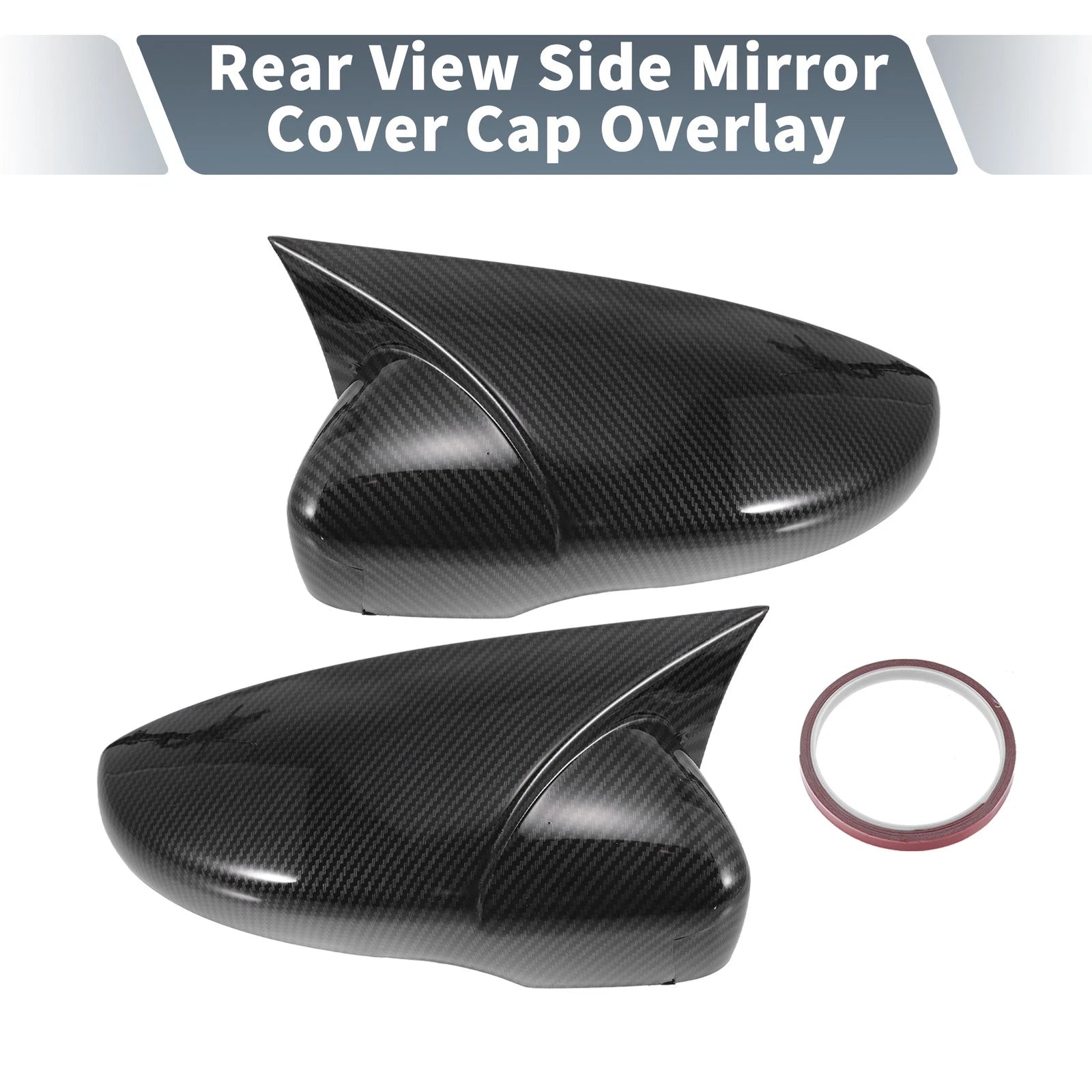 Rearview Mirror Cover Overlay Replacement for Volkswagen Golf (2009–2013)