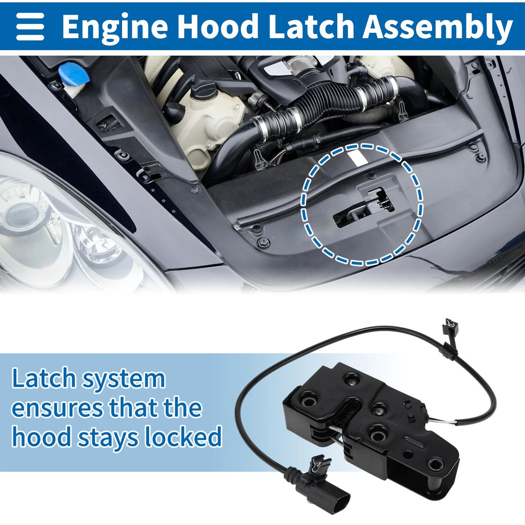 Hood Latch Assembly for Audi A4 (2009–2016) No. 8T0823509