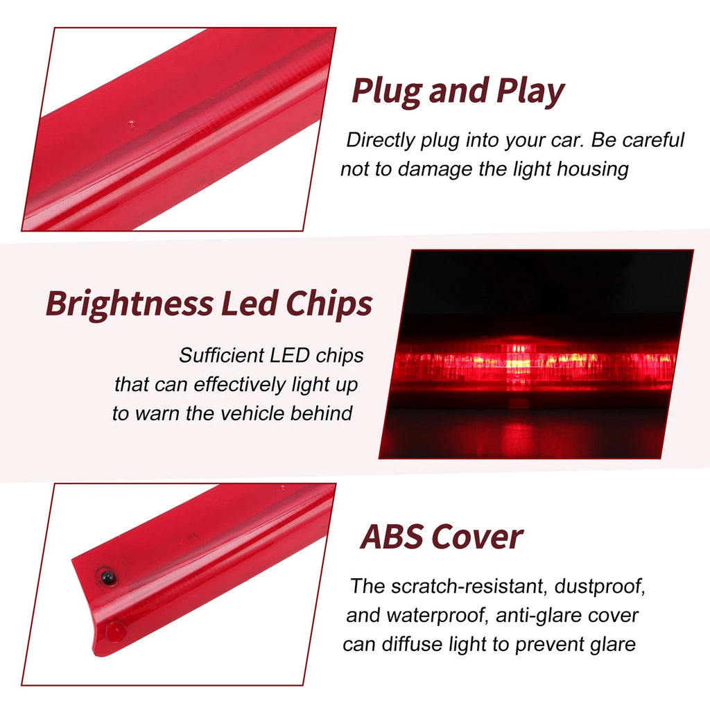 LED Third Brake Light for Ford Fiesta (2012–2019) 8A6113A613BF