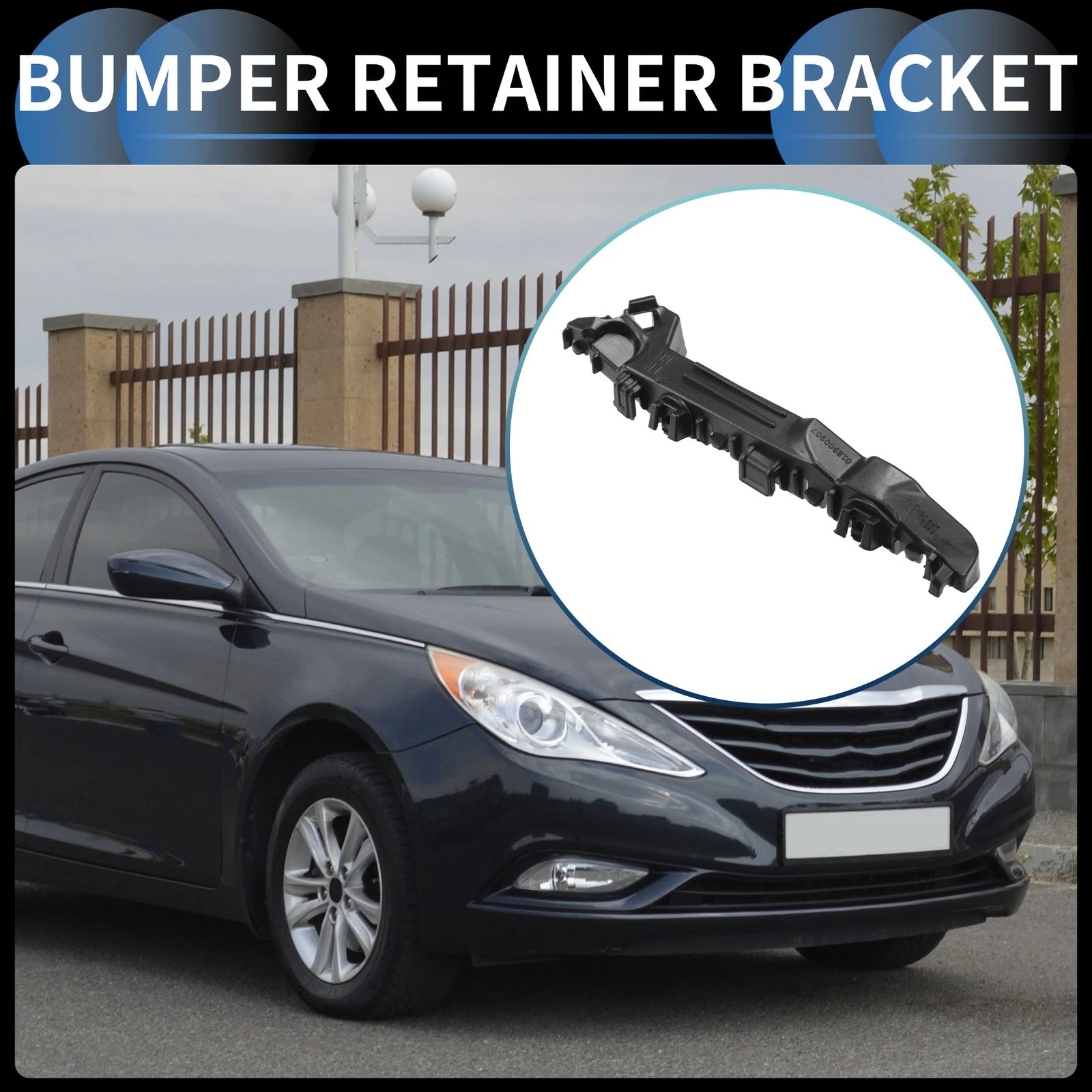 1pc Right Front Bumper Retainer Bracket for Hyundai Sonata (2020–2023)