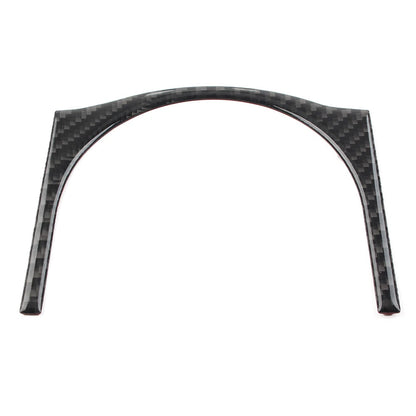 Carbon Fiber Black Interior Armrest Cup Holder Trim for Toyota Prius (2012–2015)