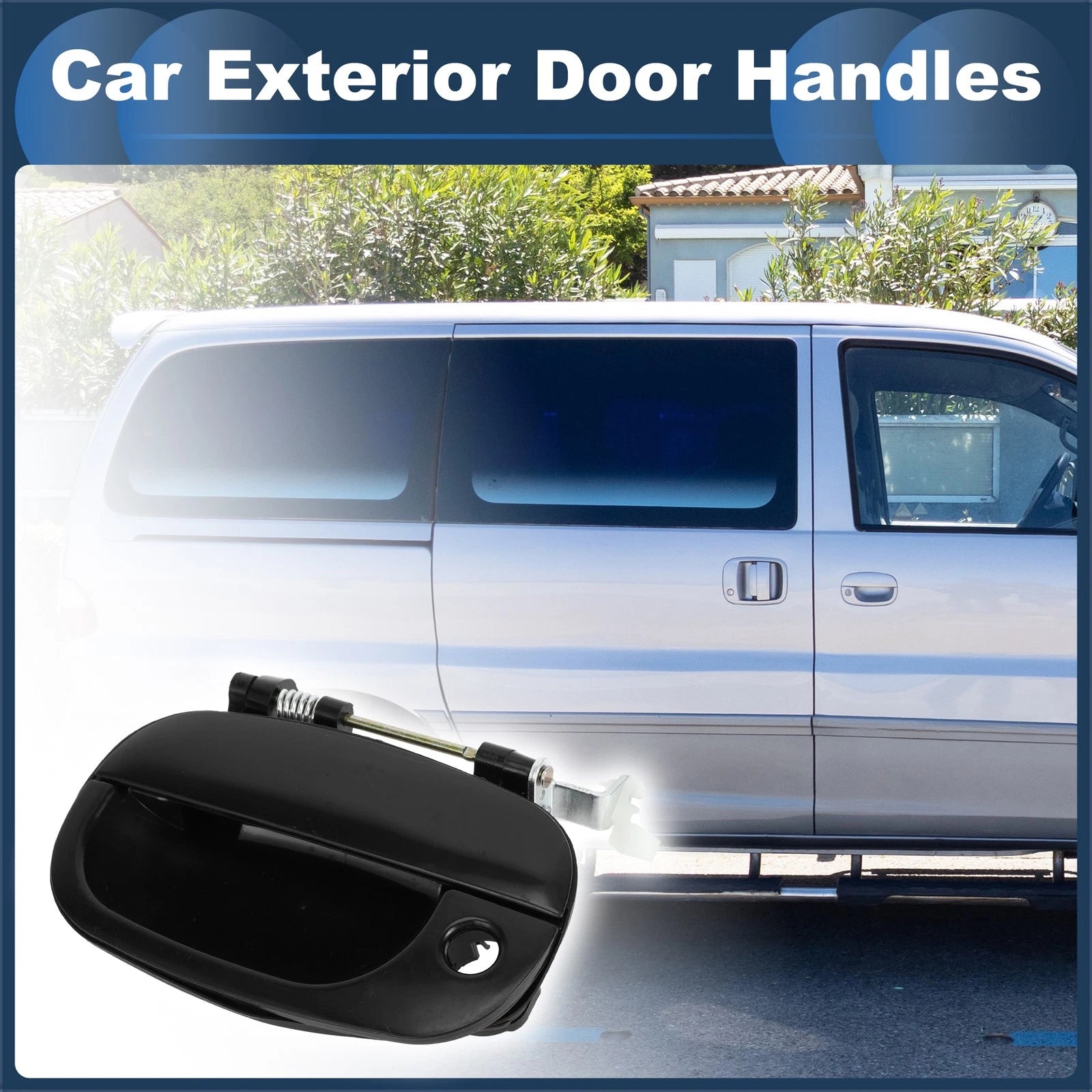 Exterior Door Handle Front Left Replacement for Hyundai H1 Starex (1998–2007)