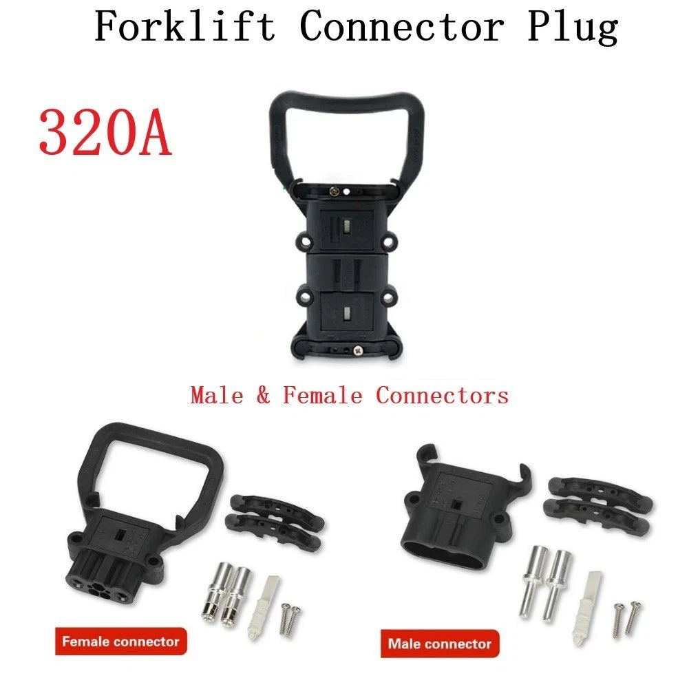 Industrial Strength Forklift Power Connector 320A