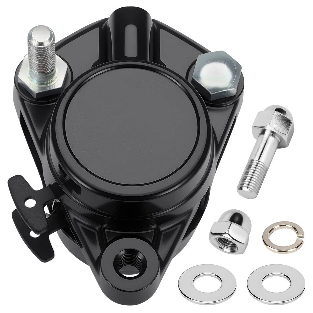Front Brake Caliper Assembly w/Pads for Yamaha RD250 RD350 RD400 (1973–1978)