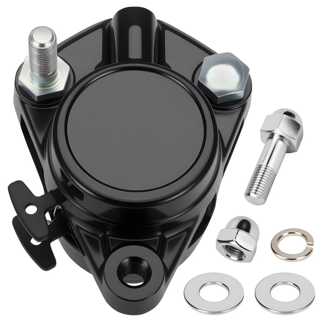 Front Brake Caliper Assembly w/Pads for Yamaha RD250 RD350 RD400 (1973–1978)