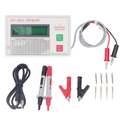 ABS Handheld ESR DCR Capacitor Tester for Automotive (2010–2023)