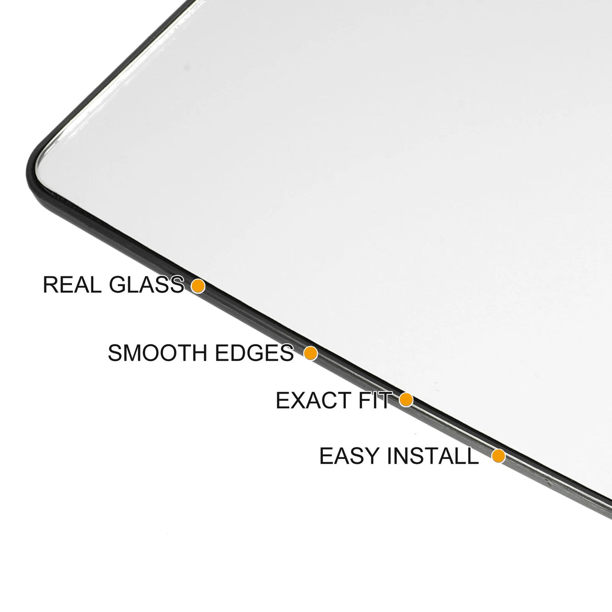Left Side Towing Mirror Glass for Dodge Ram 1500 2500 3500 (No. 68067727AA)