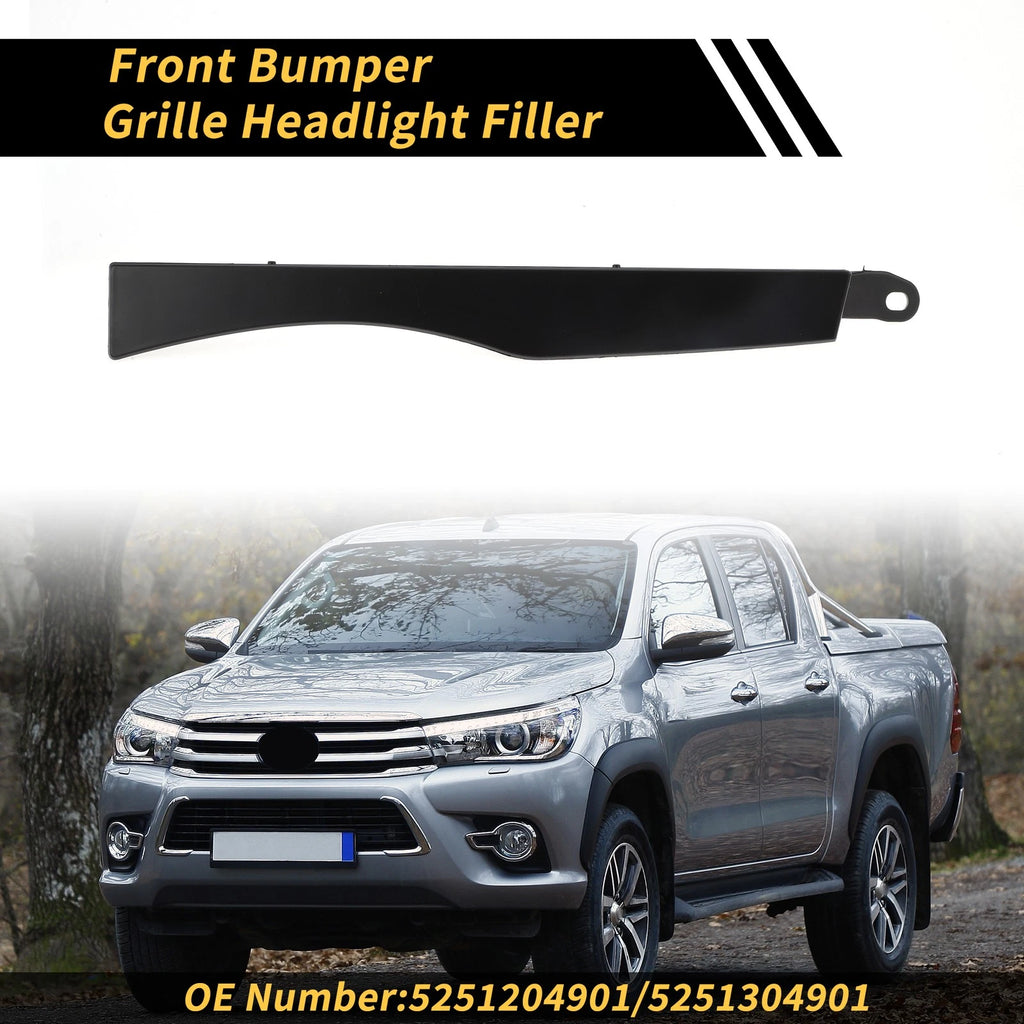 Front Bumper Grille Headlight Filler Replacement for Toyota Tacoma (2005–2011)