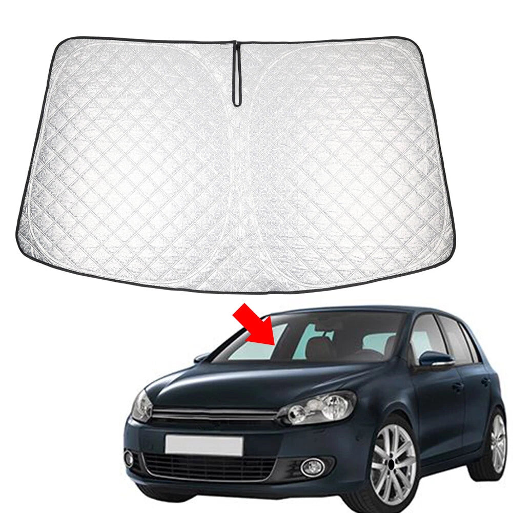 Foldable Windshield Sun Shade for Volkswagen Golf MK6 (2009–2014)