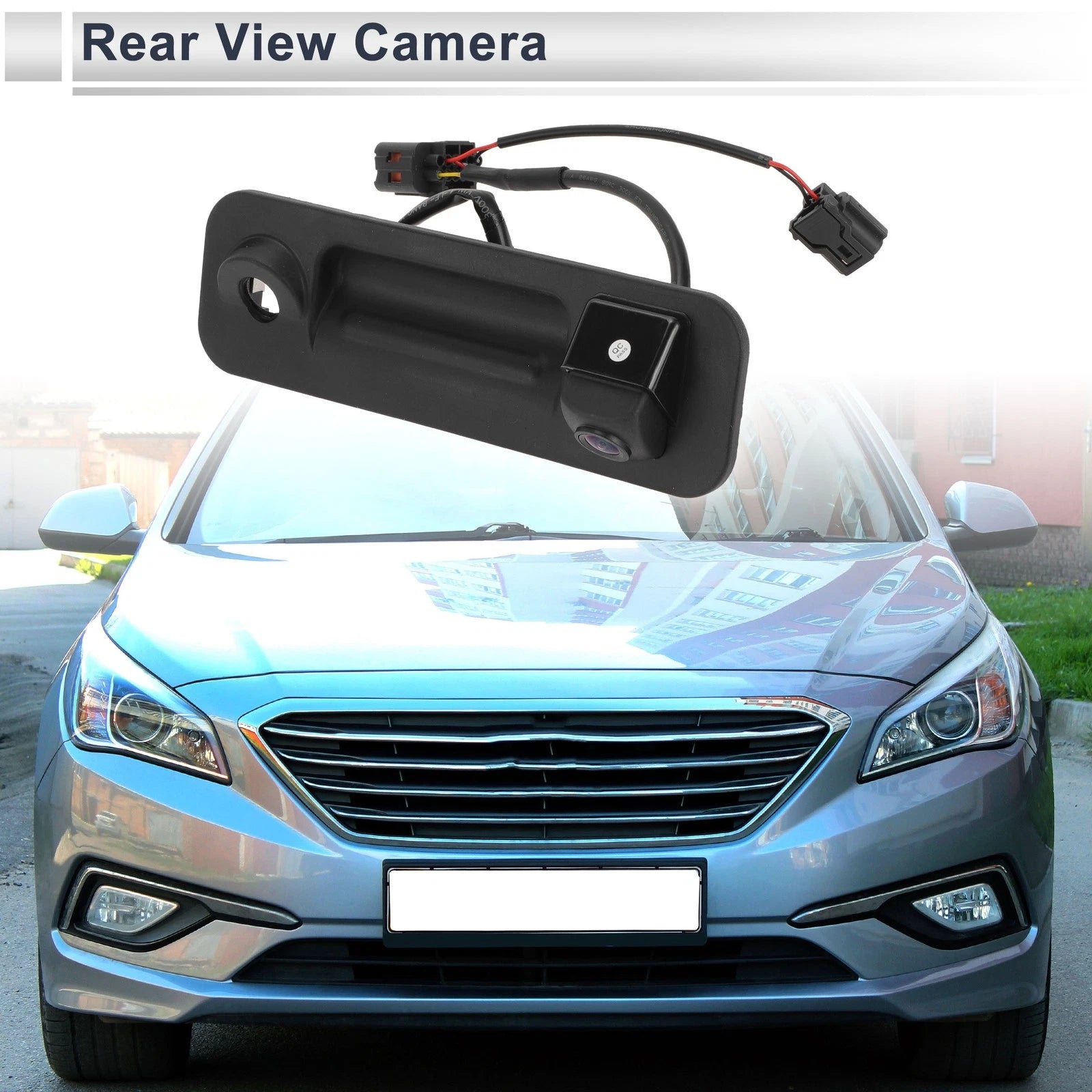 Rear View Camera Backup Reverse Camera 120-180 Degree for Hyundai Sonata (2015–2017)