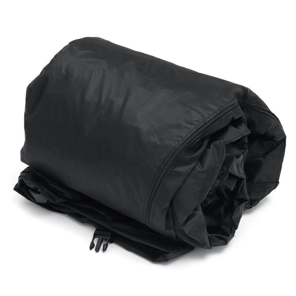 Heavy Duty 210D Waterproof Center Console T-Top Roof Boat Cover (20-24ft)