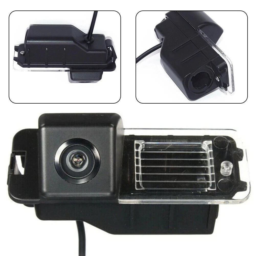 LED number plate light with back-up rear view camera for Passat B6 B7 (2006–2012)