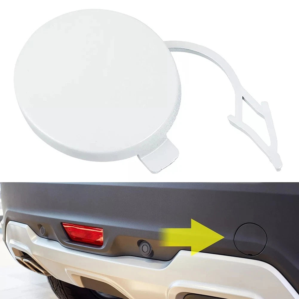 Tow Hook Eye Cover Cap for Volkswagen Golf 7 VII (2014–2017) - White