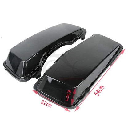 Hard Saddlebags Lids Cover for Harley Touring Electra Street Glide (1994–2013)