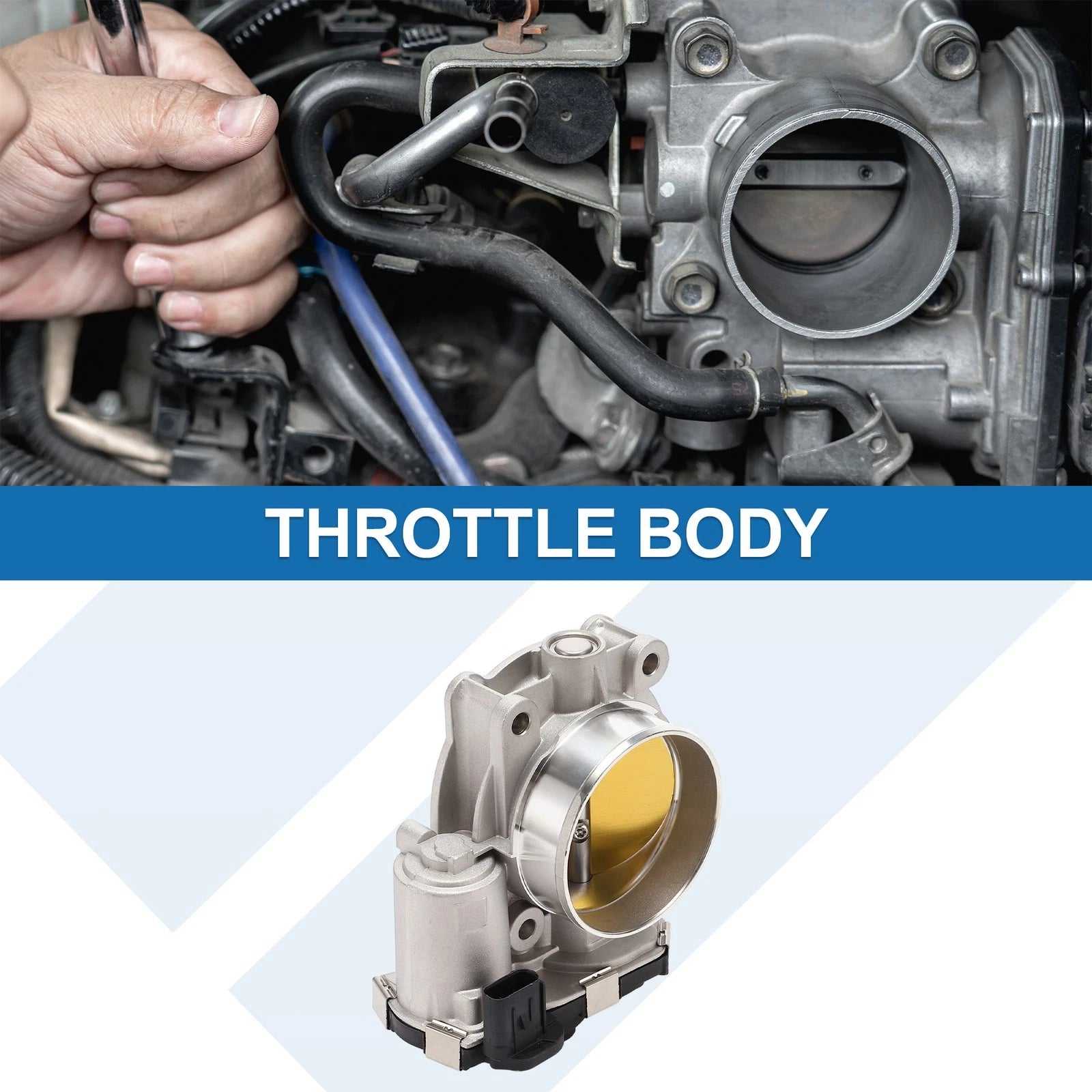 Throttle Body Replacement for Chevy Impala Equinox Traverse (2004–2017)