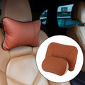 Set of 1 Memory Foam Car Headrest Pillow for Neck Back Support