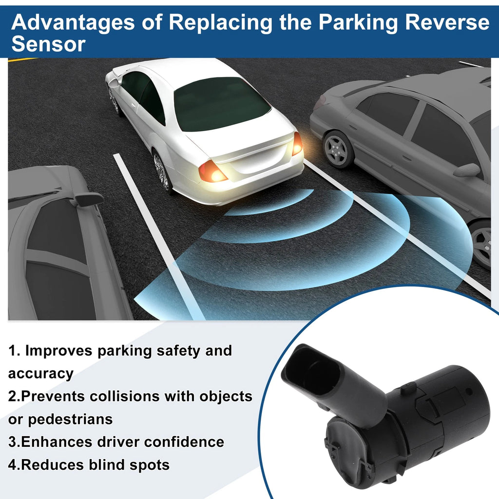 Reverse Backup Parking Sensor for Audi A4 B6 (2001–2005) No.4B0919275B