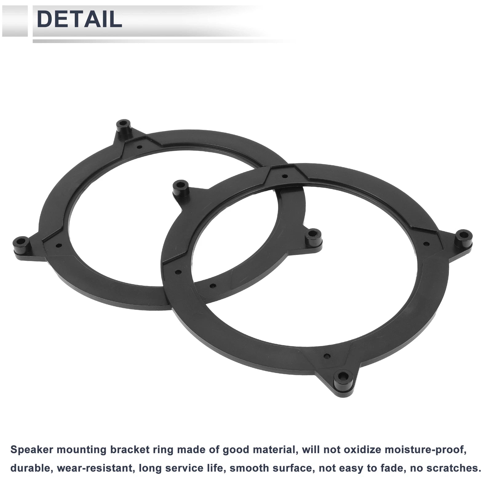 2X Speaker Spacer Ring Adapter for BMW 3 E46 (1998–2006) 5" Tweeter