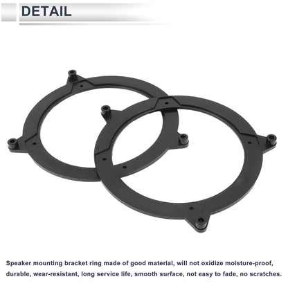2X Speaker Spacer Ring Adapter for BMW 3 E46 (1998–2006) 5" Tweeter
