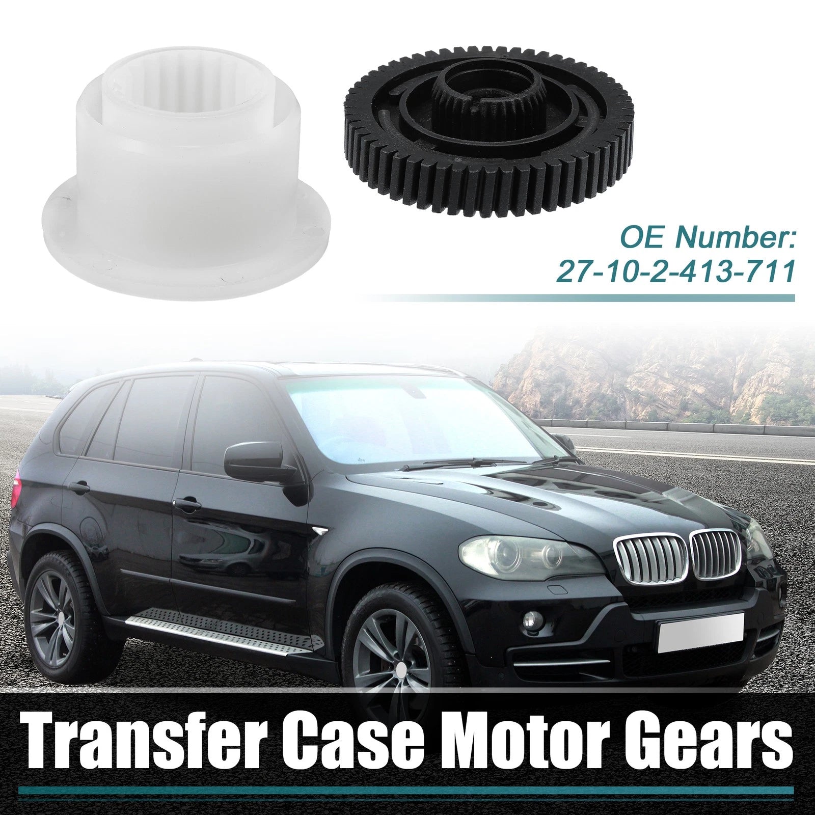 Transfer Case Motor Gear Actuator Replacement for BMW X3 E83 X5 E53 (2004–2010)