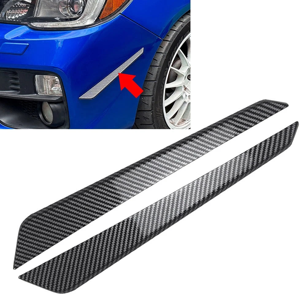 Front Bumper Side Spoiler Trim for Subaru WRX STI (2015–2021)