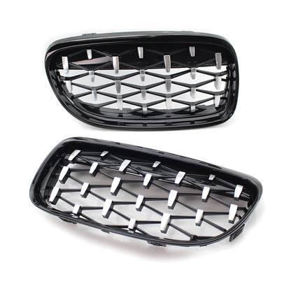 Front Kidney Grill Diamond Grille for BMW 3 Series E90 E91 (2008–2012)