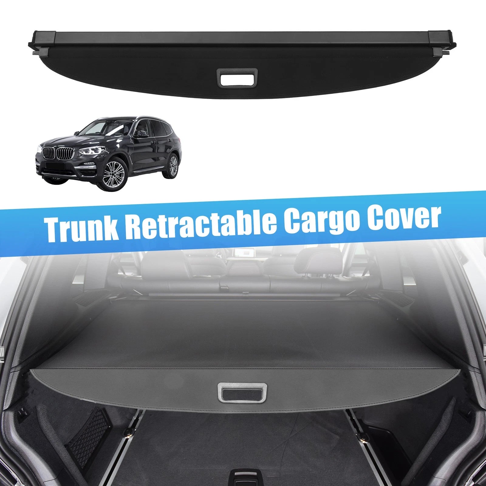 Retractable Cargo Cover for BMW X3 (2018–2023)