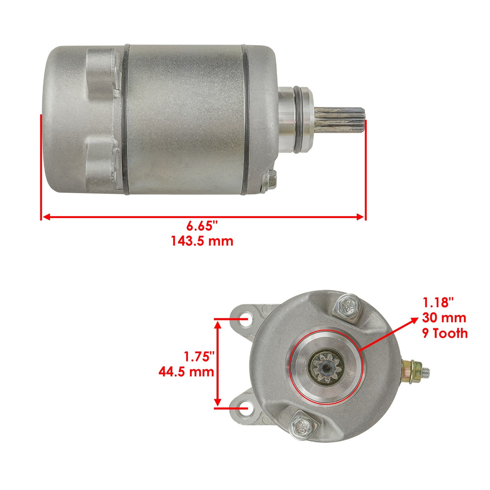 Starter Motor Replacement for Honda TRX350TE Rancher 350 (2000–2006)