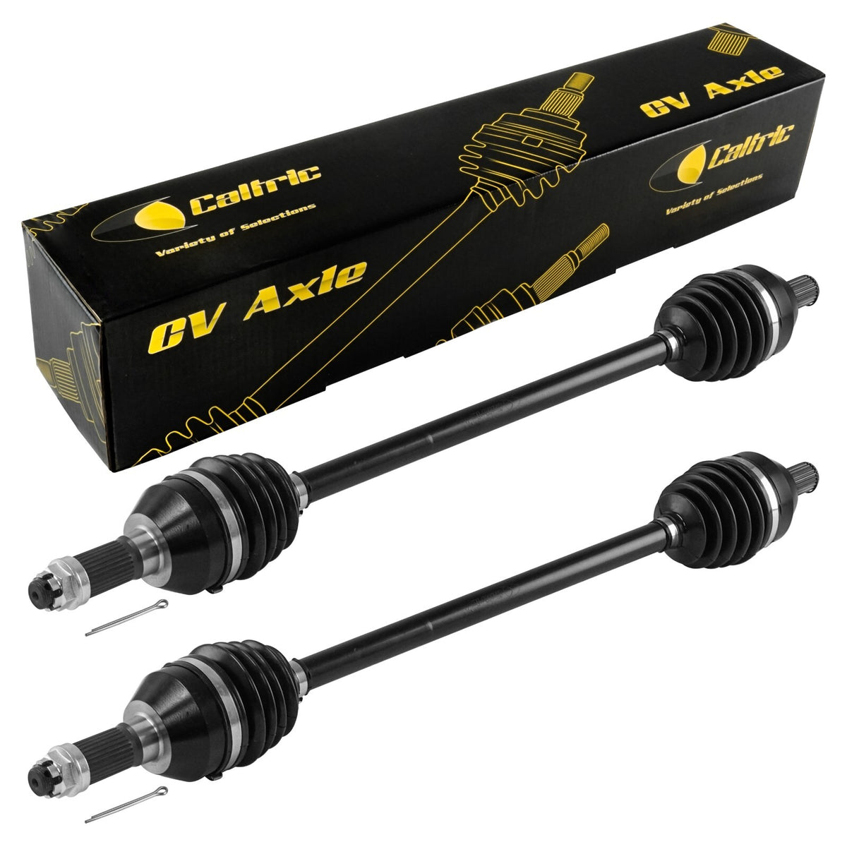Caltric Front Left Right CV Axle Replacement for Can-Am Maverick 2020-2021