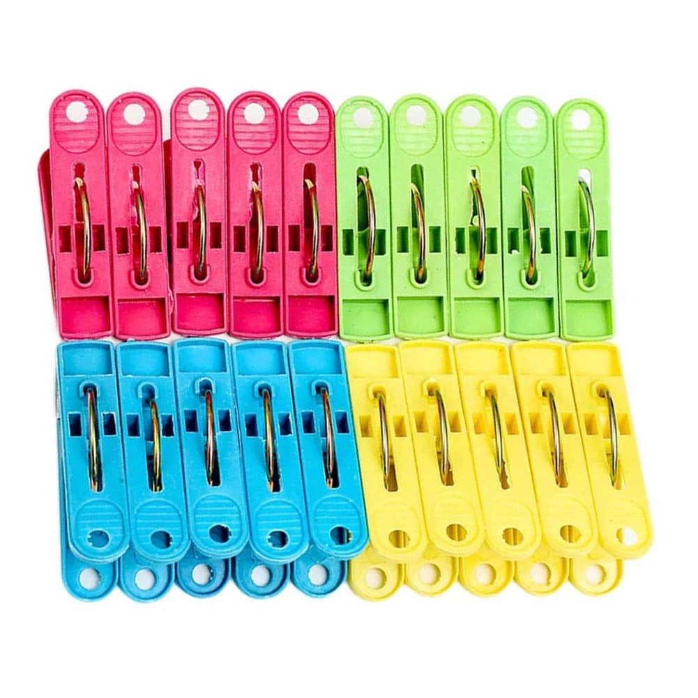 20 Kitchen Bag Closure Clips for Home Use
