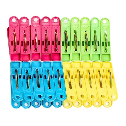 20 Kitchen Bag Closure Clips for Home Use